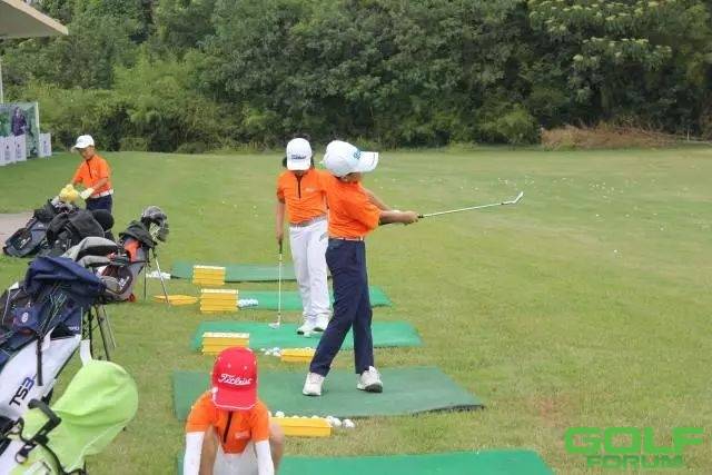 宁波东方青少年高尔夫积分赛第二轮圆满收杆！