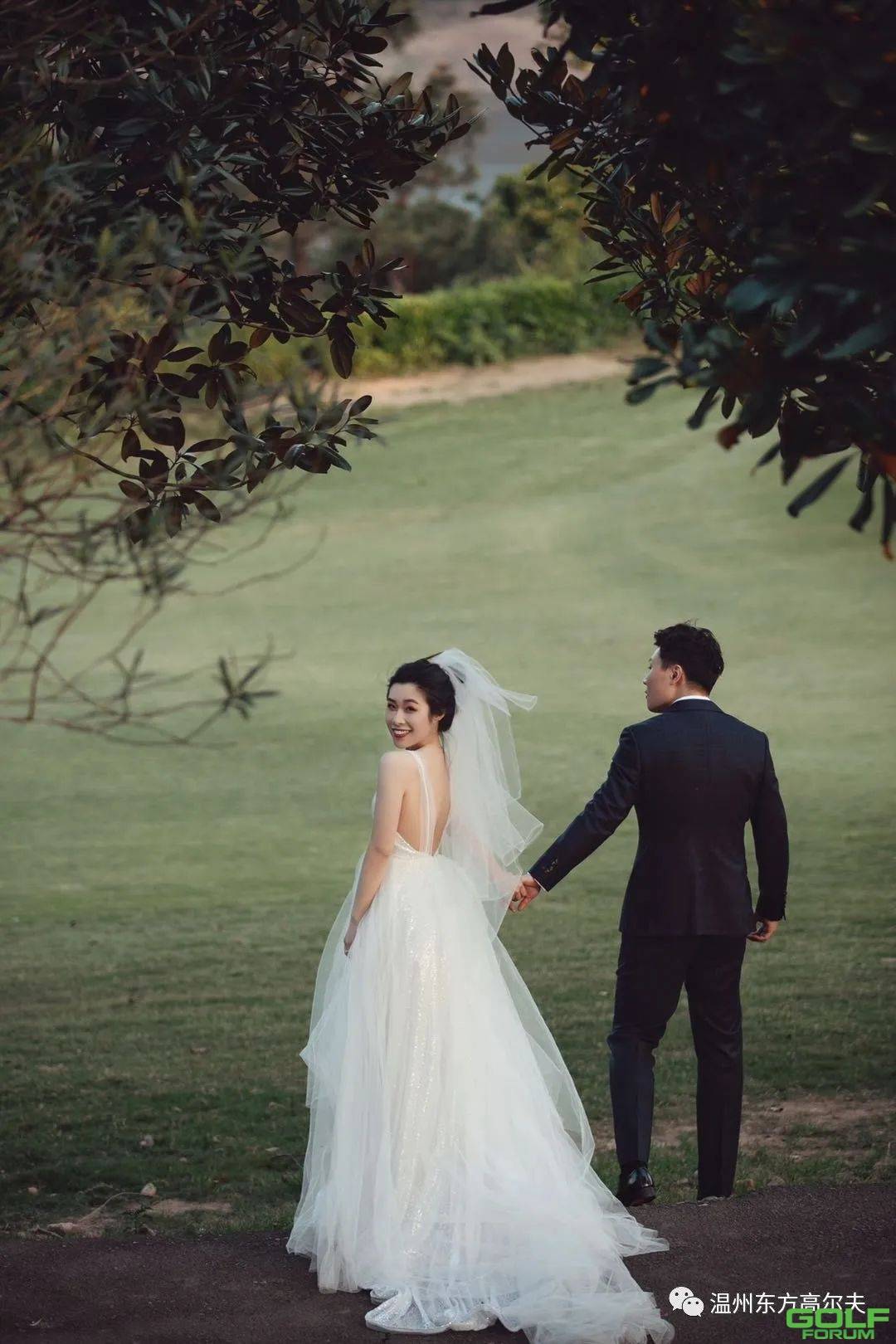 婚纱拍摄季|温州球场为您打造唯美浪漫的草坪婚纱