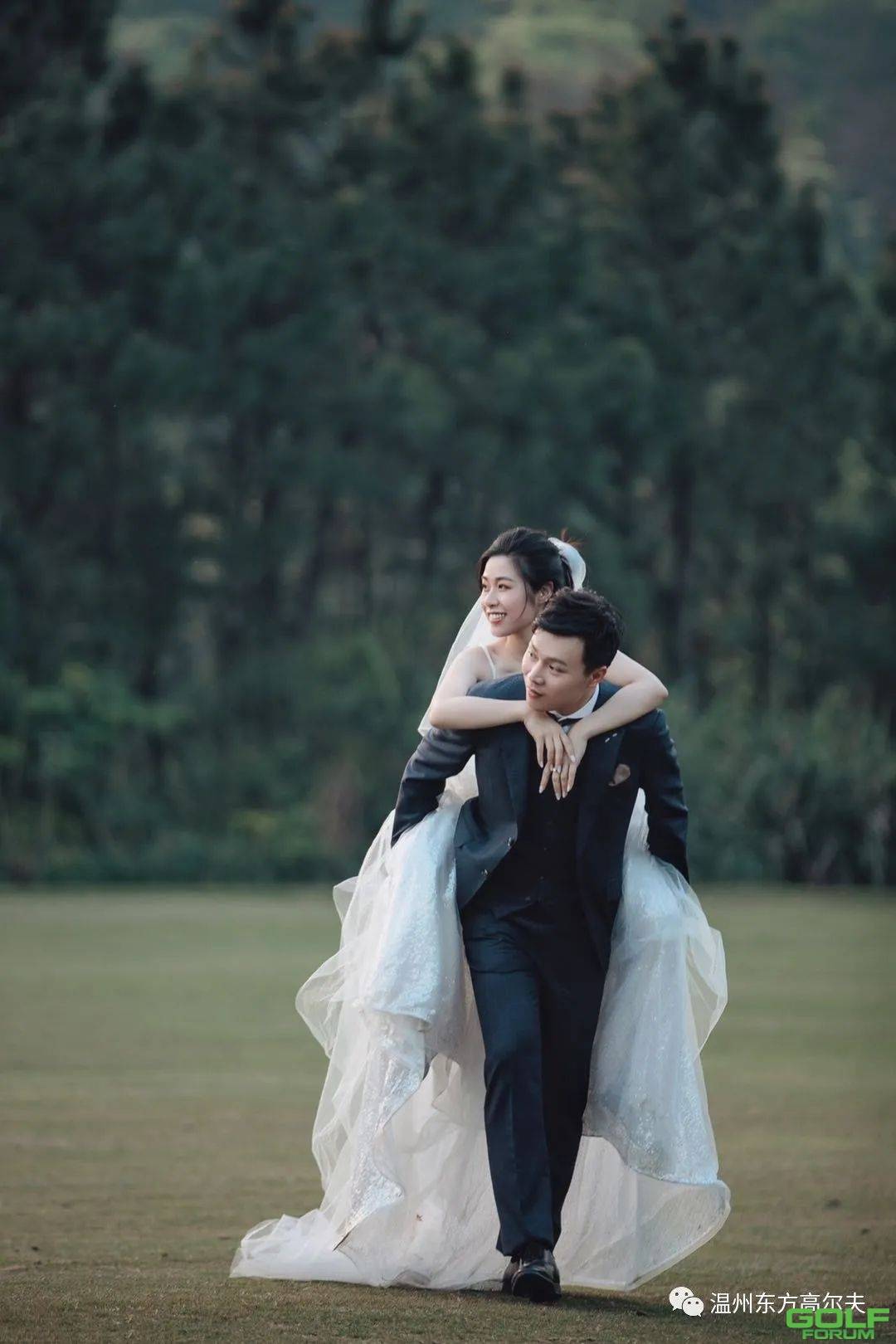 婚纱拍摄季|温州球场为您打造唯美浪漫的草坪婚纱