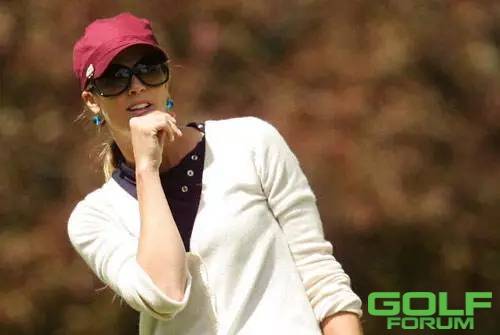 高尔夫美女球手大盘点，漂亮就这么任性!