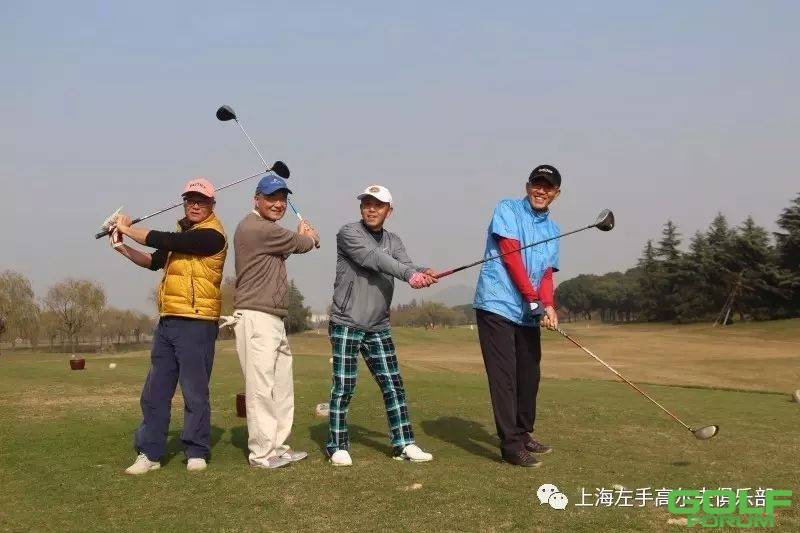 上海左手高尔夫球队2016年12月年终总结赛天马站