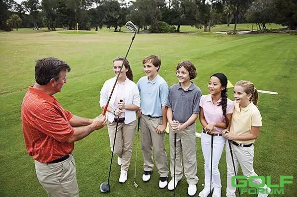 发掘孩子的高尔夫天赋