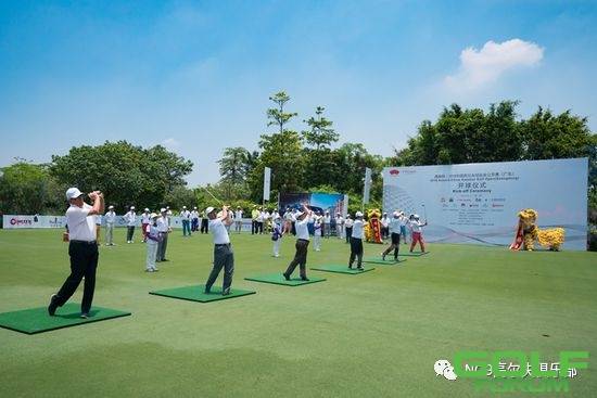 中国高尔夫球业余公开赛开启赛事直播开创先河