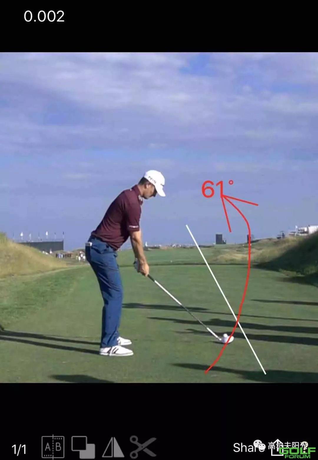 理解高尔夫的挥杆路径