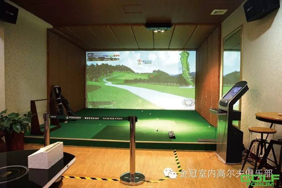 金冠室内高尔夫俱乐部环境展示