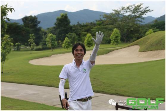 环球高尔夫旅游马拉松泰国站清迈分赛区2015年第1轮比赛，完美收杆 ...