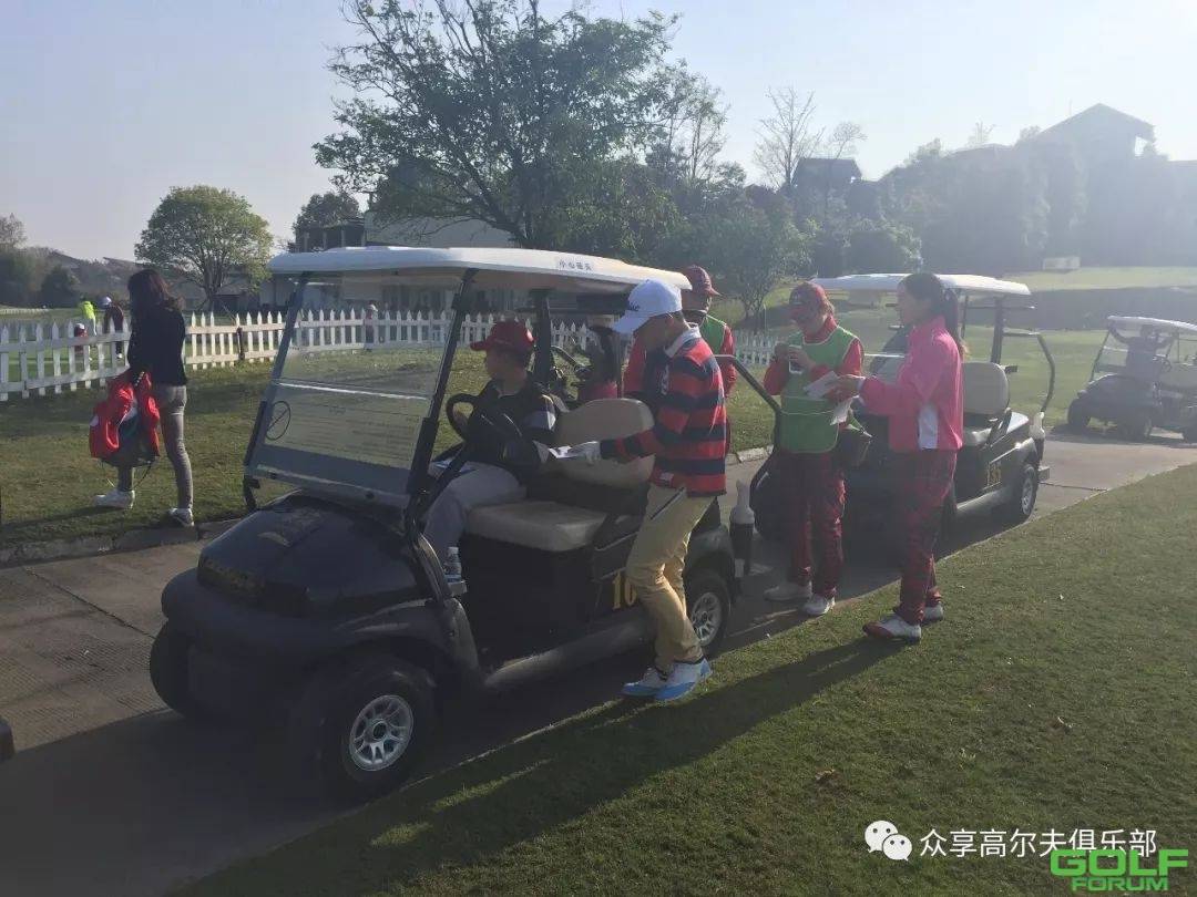 2018四川青少年高尔夫积分赛暨U系列赛首战开幕。