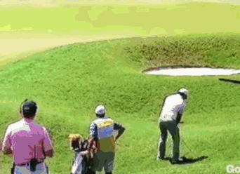 打高尔夫被虐的八个瞬间！