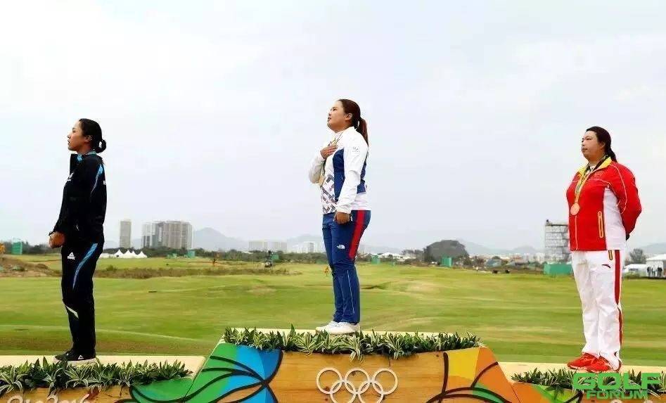 奥运女子高尔夫冯珊珊获历史性铜牌