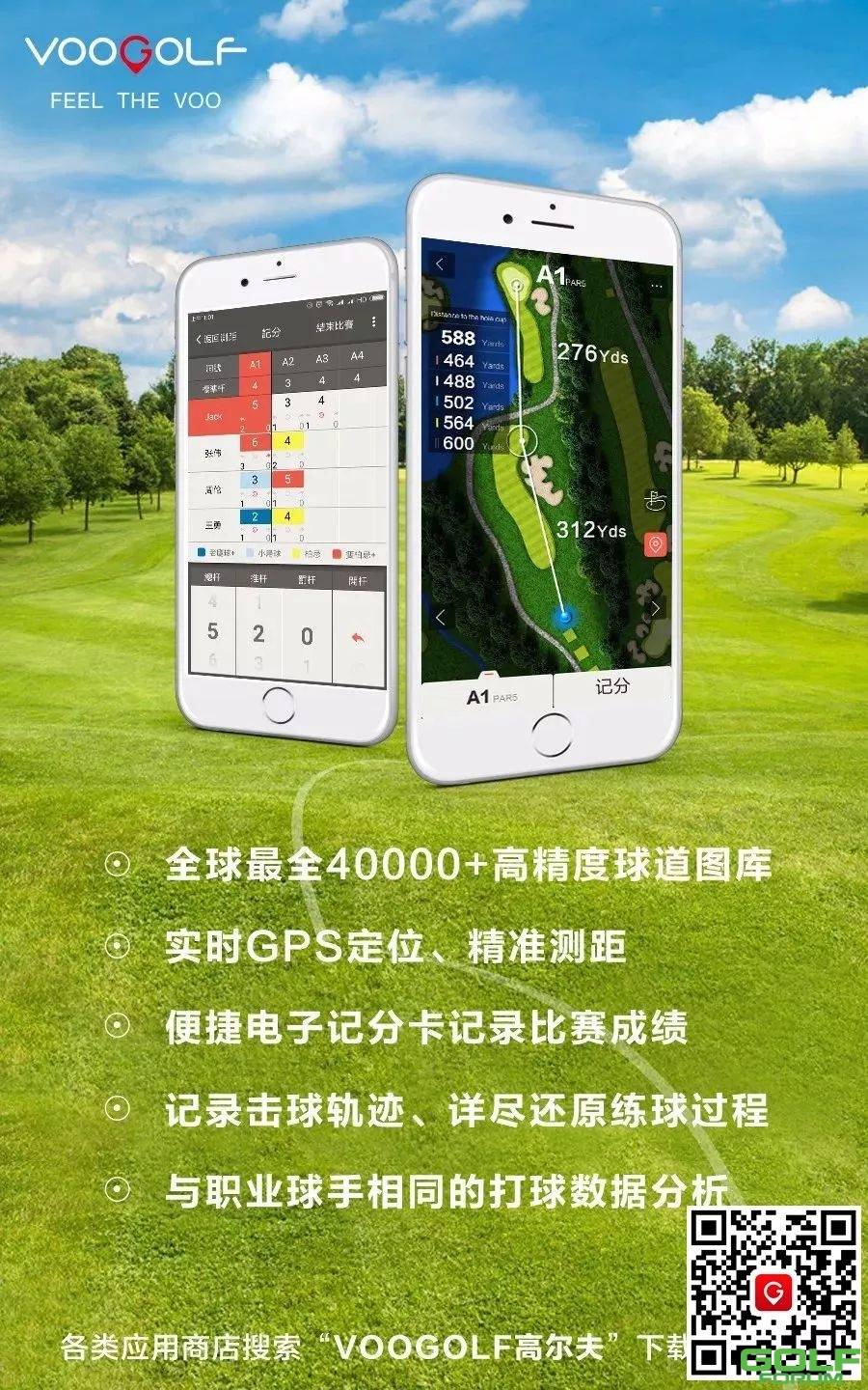 北京大宗高尔夫俱乐部球道攻略图