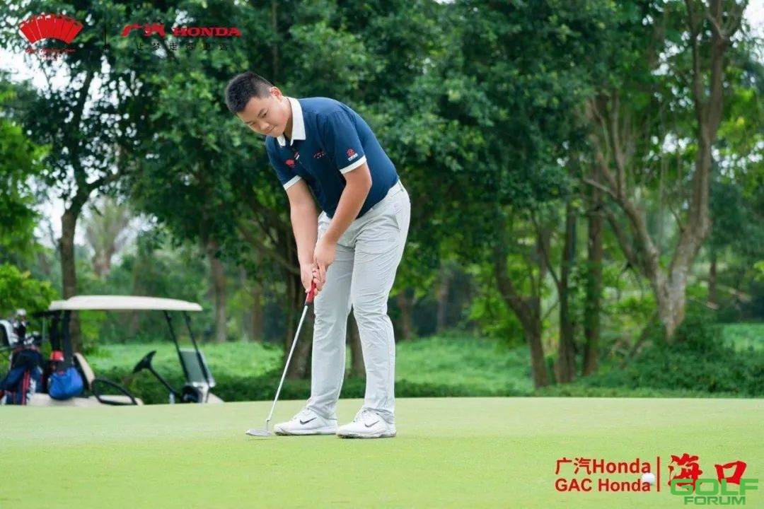 学员专访丨杨智强：唯独高尔夫，我坚持下来了