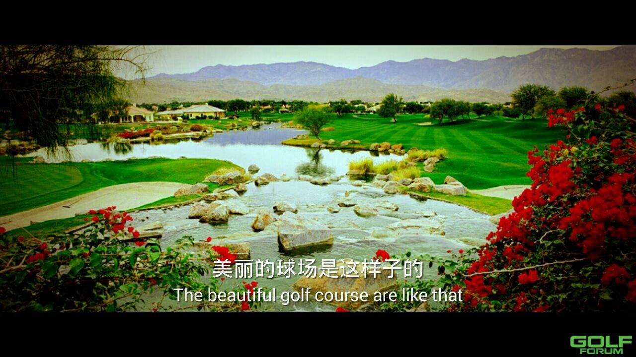 【正能量满格】我为中国高尔夫做了一个大片