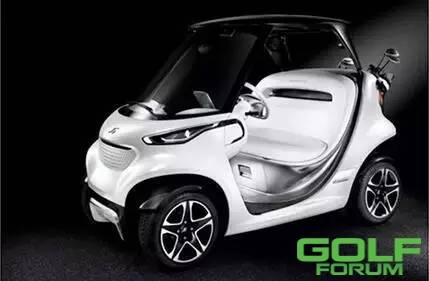 未来的高尔夫球车什么样？小型smart？