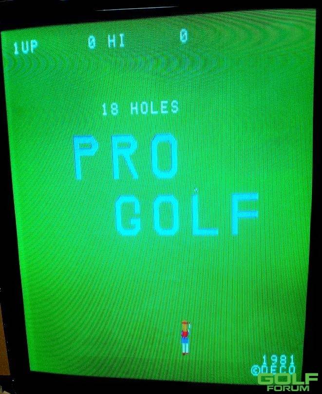 世界上最早的“高尔夫电子游戏”