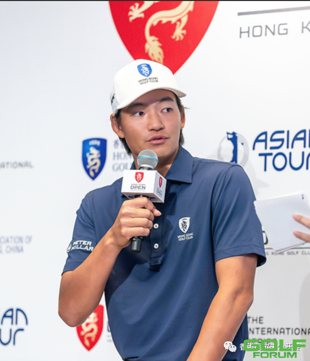 许龙一：参加香港高尔夫球公开赛是梦想成真