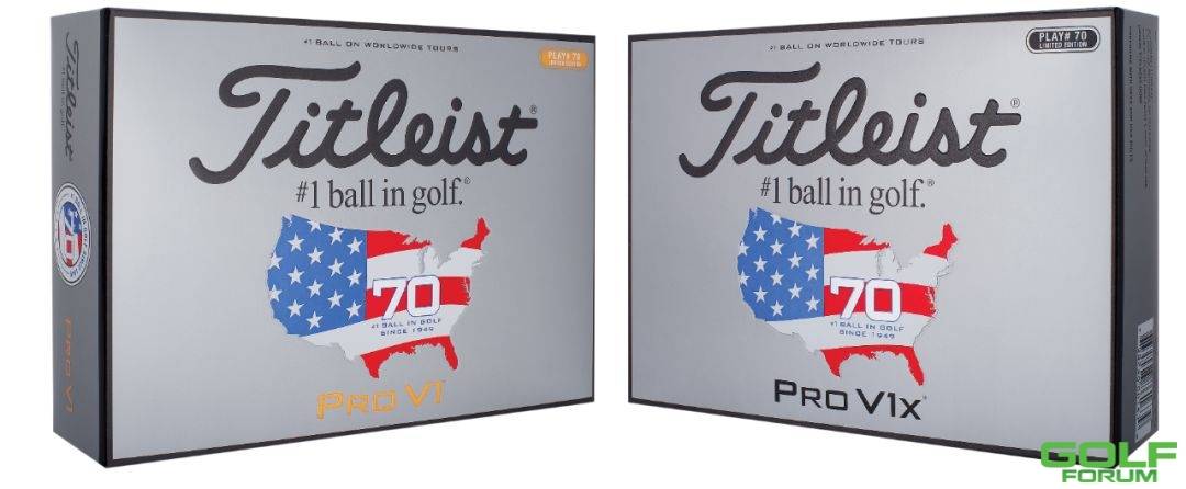 2018美国公开赛＋Titleist高尔夫球=连续70年的信赖！