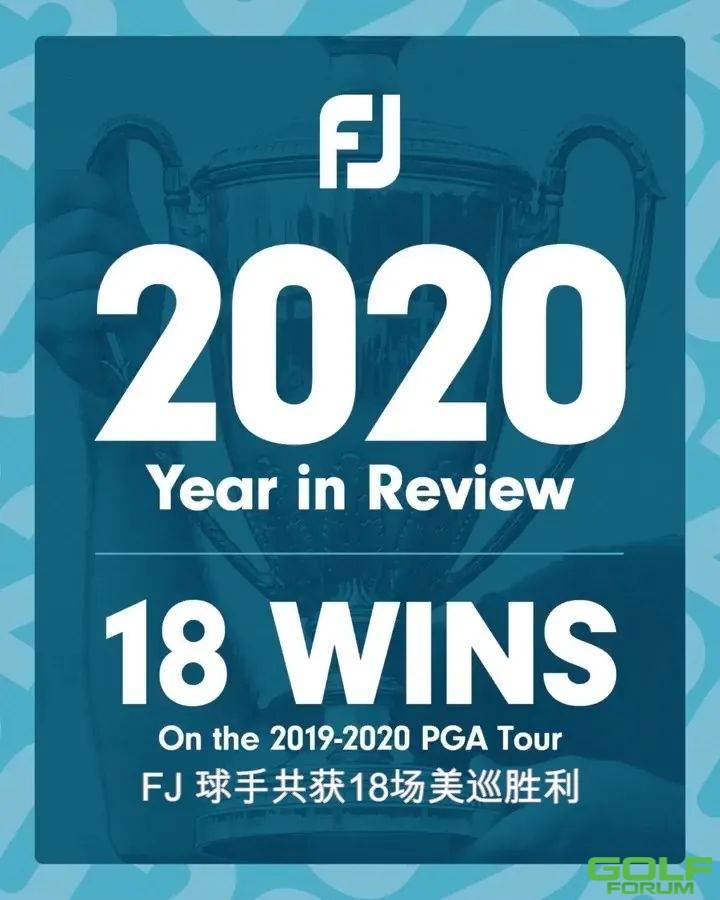 2020年美巡赛季盘点，FJ品牌信赖者交出亮眼成绩单！